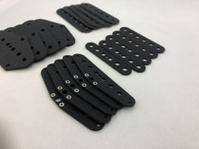 Load image into Gallery viewer, Telecaster pickup flatwork for pickup makers black 5 sets for .187&quot; Magnets
