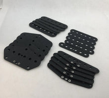 Load image into Gallery viewer, Telecaster pickup flatwork for pickup makers black 5 sets for .187&quot; Magnets
